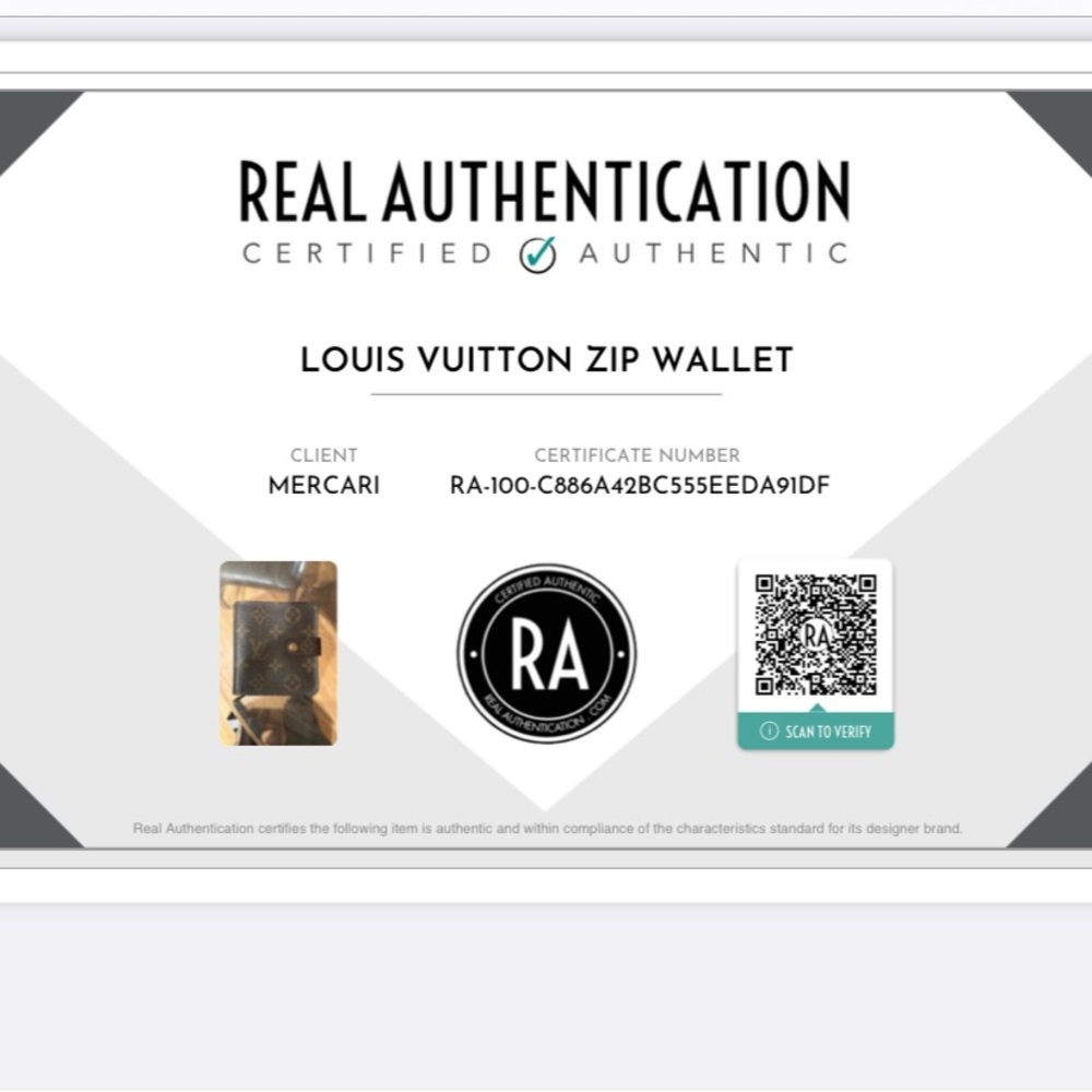 Authentic Louis Vuitton Wallet excellent condition. Certificate - Picture 8 of 8